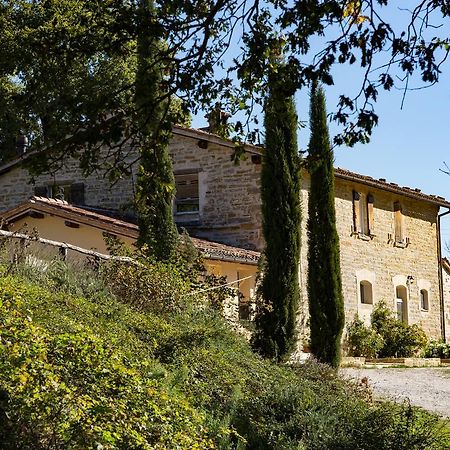 古比奥 Agriturismo L'Oca Blu酒店 外观 照片