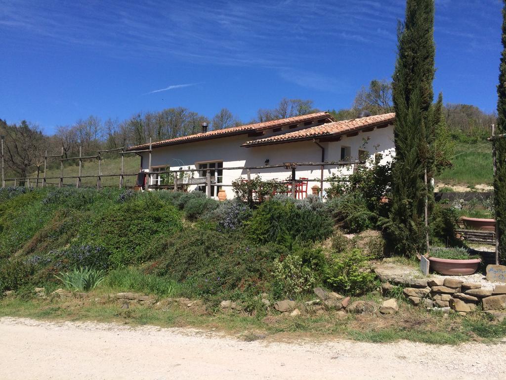 古比奥 Agriturismo L'Oca Blu酒店 外观 照片