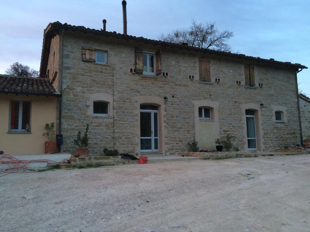 古比奥 Agriturismo L'Oca Blu酒店 外观 照片